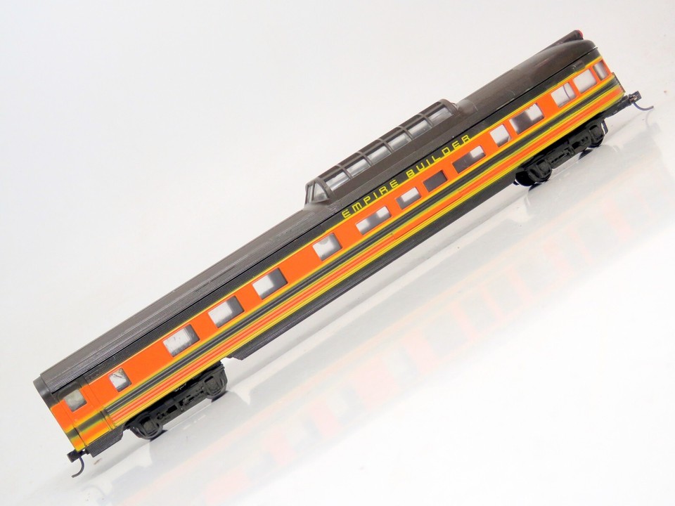 HO ConCor GREAT NORTHERN EMPIRE BUILDER 85' Dome/OBS Passenger Car MWKD