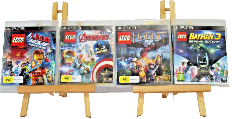 Lego Bundle PS3 PlayStation 3 Game Hobbit Avengers Batman 3 Lego Movie Videogame - Image 2 of 4