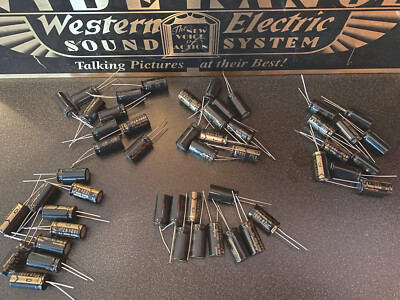 Black Gate Capacitor NOS 2 pcs 47uF 160V VK multipe sets available 300B,45 NEW