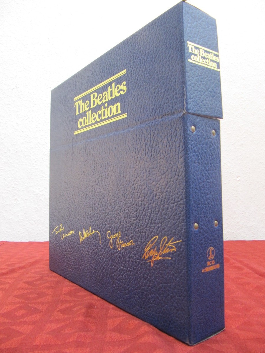 14 LP BLAU BOX The Beatles ‎– The Beatles Collection | eBay.de
