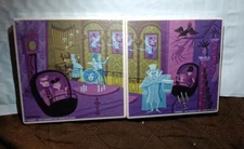 DISNEY PARKS SHAG HAUNTED MANSION 50TH ANNIVERSARY COASTER SET NEW Original Wrap