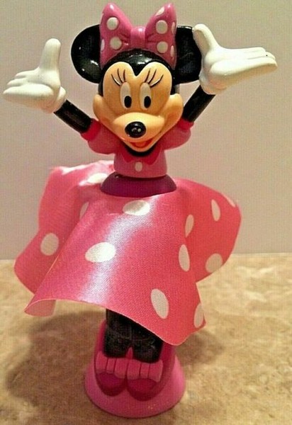 minnie mouse spinning light toy