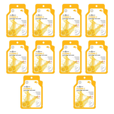 Dearderm Vitamin C Refresh Mask (10 pcs)