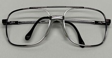 Vintage Aviator/Pilot Eyeglasses, Luxottica Ricardo Cafe 140, Frames Only