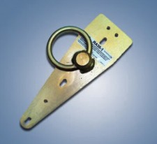 Honeywell Miller (RA35-1/) 7" L x 3-1/2" W 310lb Cap Steel Temporary Roof Anchor