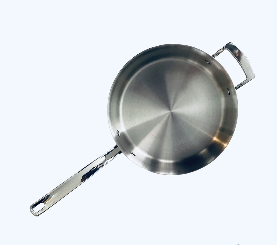 Kirkland Signature Commercial NSF 4.5 Qt Saute Casserole Skillet Pan No