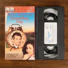 Groundhog Day 1993 - VHS Comedy - Bill Murray - NEAR PERFECT CONDITION