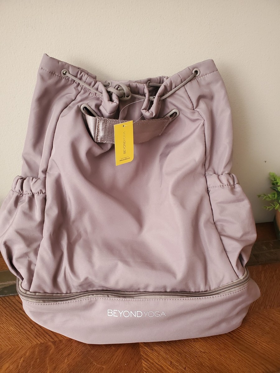 NWT Beyond Yoga Birch Nylon Convertible Backpack Tote $80  display picture 1