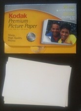 Kodak Premium Picture Paper Inkjet High Gloss 4 x 6, Partial Pack of 15