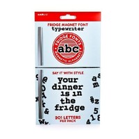 Fridge Fonts Magnetic Alphabets 201 Characters Per Pack Magnets By Suck Uk Fridge Fonts Magnetic Alphabets 201 Characters Per Pack Magnets By Suck Uk