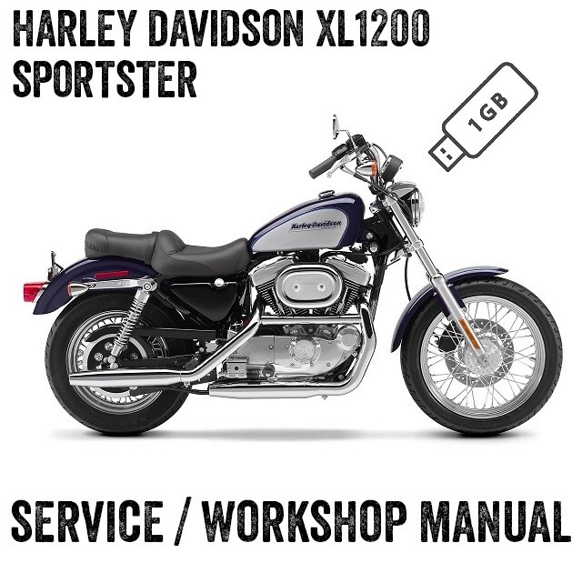 2001 Harley Davidson Sportster XLH1200 XL1200 Workshop Service