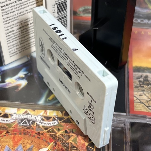 Industry s/t 5 Song EP 1983 Cassette Tested State of The Nation New Wave Synth - Picture 7 of 9