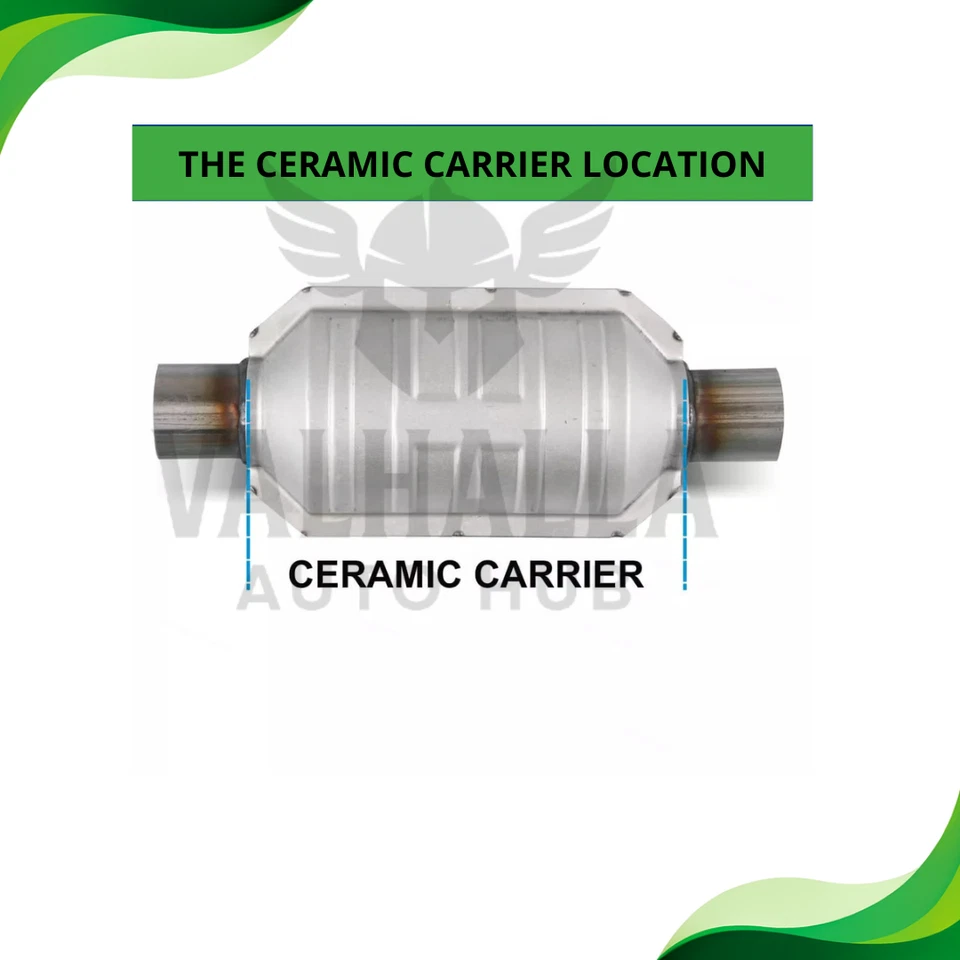 Fit for All Chrysler Town & Country Catalytic Converter 2.25” Exhaust Heavy Duty - Image 3 of 4