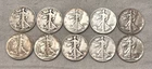 $5.00 Face Value Walking Liberty Half Dollar Lot; 90% Silver - Below Melt