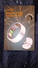 Size 8 Silver Smart Ring Health Tracker