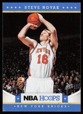 2012-13 NBA Hoops Steve Novak #20 New York Knicks