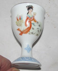 Vintage Japanese Tea Pot Cups Sake Set Porcelain Geisha Japan Women 11 Pc Teapot — photo 2