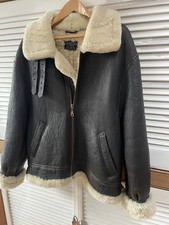 Aviation Co B3 Sheepskin  Flying  Jacket Brown. Size XXL