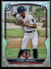 Yilber Herrera 2023 Bowman Minnesota Twins #BCP-86 Refractor