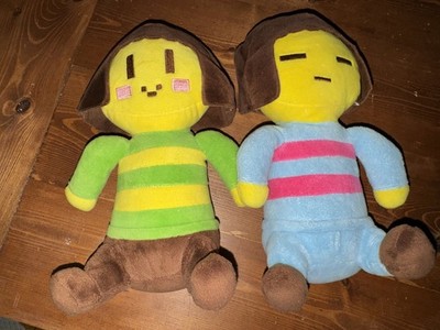 Undertale Frisk & Chara Plush Figure Toy Stuffed Toys Doll Toys for Kids 10''