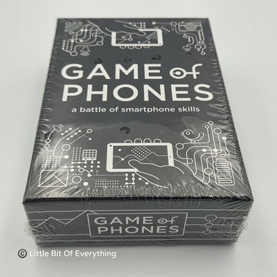 ''Game of Phones'' Smartphone Card Game - Sealed & Brand New Free Shipping in USA
