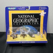 Micro Machines National Geographic Collection #3 Moon Explorers NASA 1997 NEW