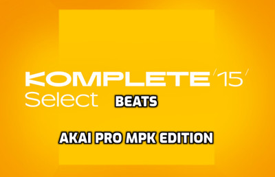 Native Instruments KOMPLETE 15 SELECT | BEATS Pro MPK  (Lizenzübertragung)