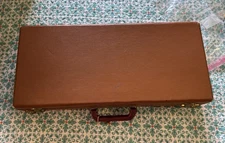 Gorgeous Estate Vintage Mahjong Jongg Case W/ Bakelite Handle￼