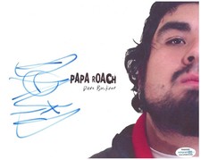 Papa Roach Dave Buckner Signed Autographed 8x10 Photo ACOA