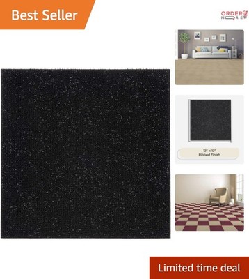 Self Adhesive Carpet Tiles 12x12 Inch Peel & Stick Modern Stain Fade Resistant