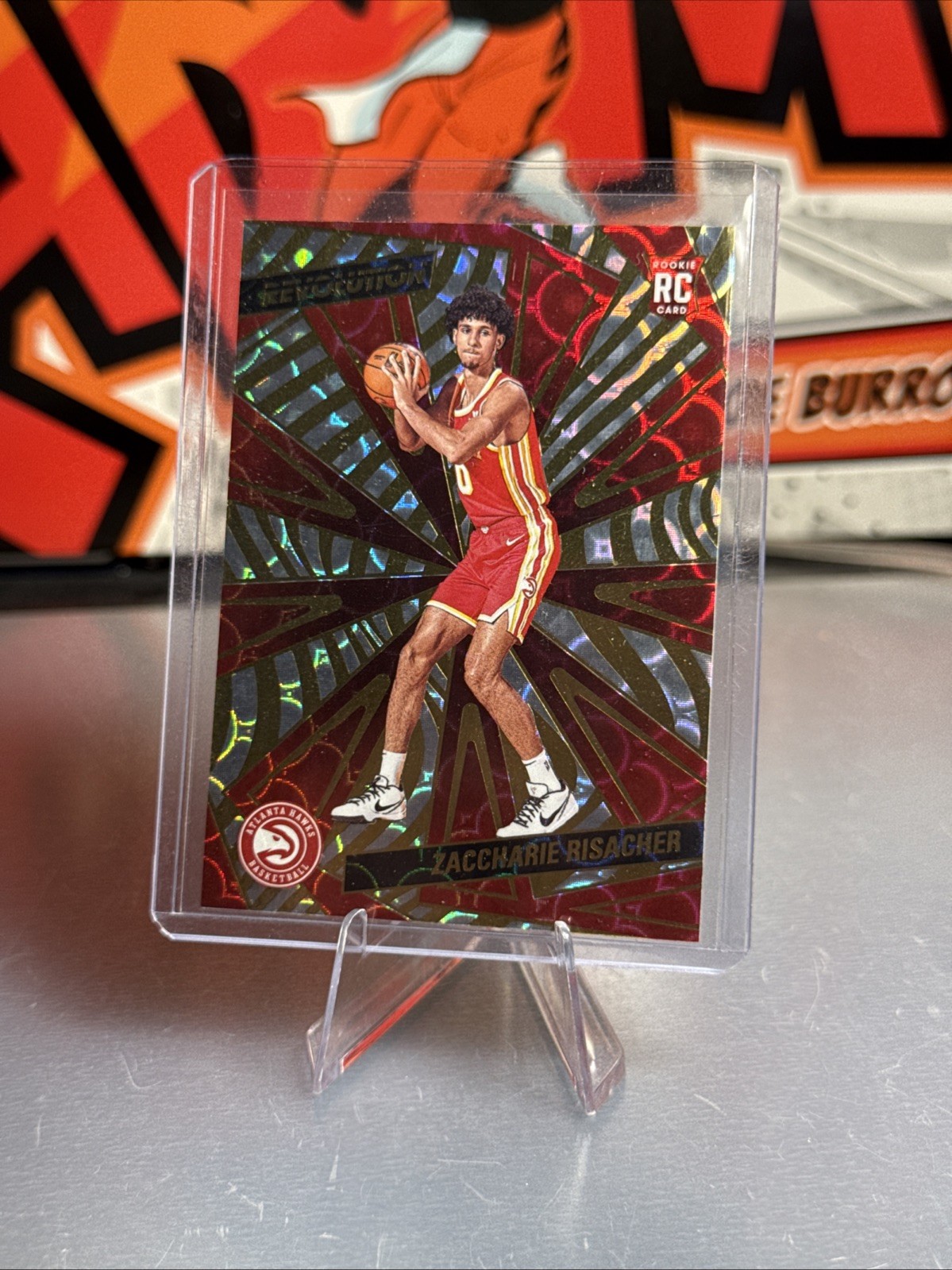 2024-25 Panini Revolution Rookies Zaccharie Risacher #104 Groove (RC)