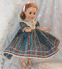 VTG 1950's "MADAME ALEXANDER" "BETH"DOLL.14"H.H P ORIG DRESS,PANTALETTES.VG.COND — photo 4
