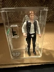 Vintage 1977 Star Wars Kenner AFA 75+ Han Solo Small Head Loose Figure HK