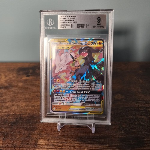 Reshiram & Zekrom-GX graded BGS 9 for sale on eBay