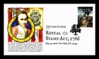 US COVER REPEAL OF STAMP ACT 1766 FIRST DAY ISSUE PANDA CACHET