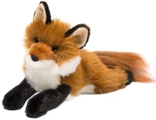 Amber 12" Red Fox Douglas Cuddle Plush Stuffed Animal Kit Vixen