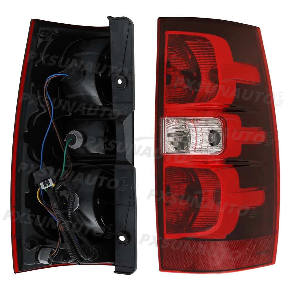 Tail lights Taillamps Passenger Right Side for Chevy Suburban Tahoe 2007-2014 - Image 4 of 4