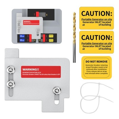 Generator Interlock Kit Compatible with Horizontal Main Cutler Hammer CH Seri...