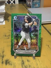 2026 Bowman Chrome 1st Bowman Chrome Green Shimmer Colby Shelton BCP-144 /99