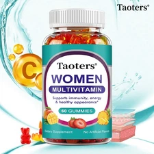 Vitamins Minerals Women Supports Immunity Energy Multivitamin Supplement 60 CT