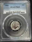 1961 P Dimes Roosevelt PCGS PR-68