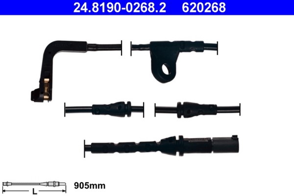 Warnkontakt Bremsbelagverschleiß ATE 24.8190-0268.2 FüR BMW X5 X6 E72 E70 E71-image
