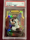 Tom Brady 2021 Select Red Yellow Prizm Die-Cut PSA 9 Mint