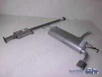 Auspuffset Ab Kat für Hyundai Tuscon 2.0 4X4 2004-2010 | Mitteltopf + Endtopf