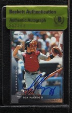 BAS 1997 Donruss Tom Pagnozzi #118 Authentic Auto ur8