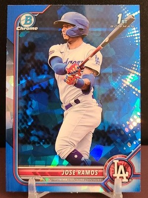 2022 Bowman - Chrome Prospects Jose Ramos Sapphire #BCP-129 1st Bowman RC