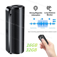 Spy Mini Digital Voice Activated Recorder Hidden 16/32 GB Audio Recording Device