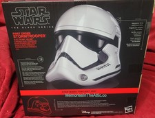 NEW Hasbro Star Wars Black Series First Order Stormtrooper Electronic Helmet