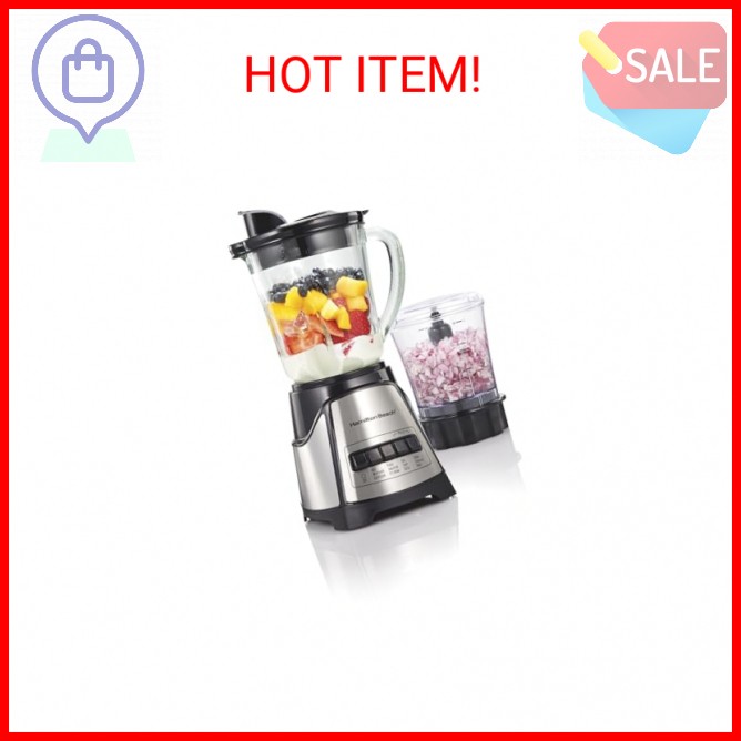 Hamilton Beach Power Elite Blender for Smoothies with 3-Cup 