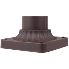 Designers Fountain Outdoor Post Light Base 5.75 Inch Oil Rubbed Bronze Cast